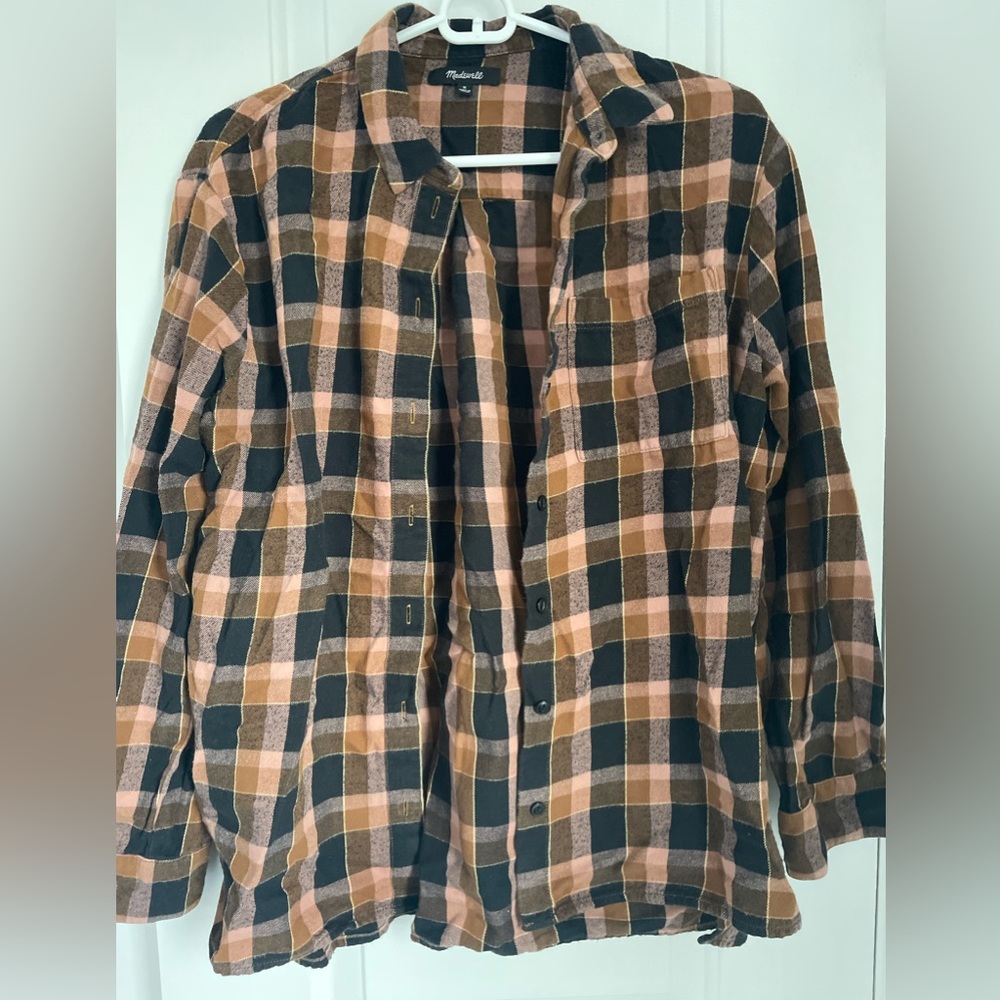 Madewell flannel excellent condition size M